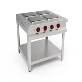 Ocak Taban Raflı Elektrikli 100X100X85
