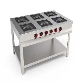 Ocak Taban Raflı Gazlı 150X100X85