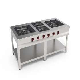 Ocak Taban Raflı Gazlı 200X100X85