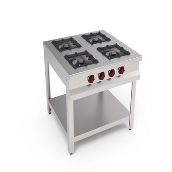 Ocak Taban Raflı Gazlı - Lpg 100X100X85 Ocak Taban Raflı Gazlı - Lpg 100X100X85