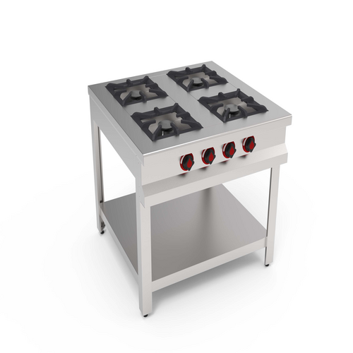 Ocak Taban Raflı Gazlı - Lpg 100X100X85 Ocak Taban Raflı Gazlı - Lpg 100X100X85