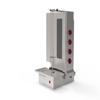Döner Ocağı Alttan Motorlu Elektrikli 54X78,5X112