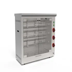 Piliç Çevirme Makinesi Elektrikli 100,5X50X80